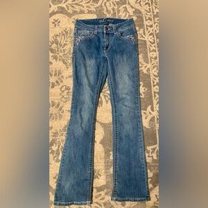 Size 27 Wired heart bootcut Jeans for Women